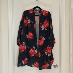 Umgee s/m floral kimono